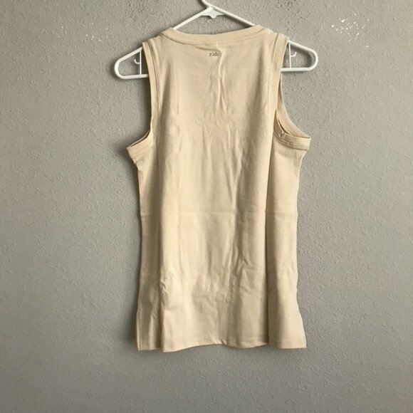 zuda 2-Pack Long & Lean Tank Tops - Sand/Violet (Sz XXS) a478504 - Picture 7 of 7